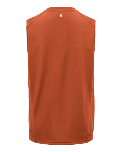 Burnt Orange Core Sleeveless Tee by Badger Sport - Tees-N-Textiles