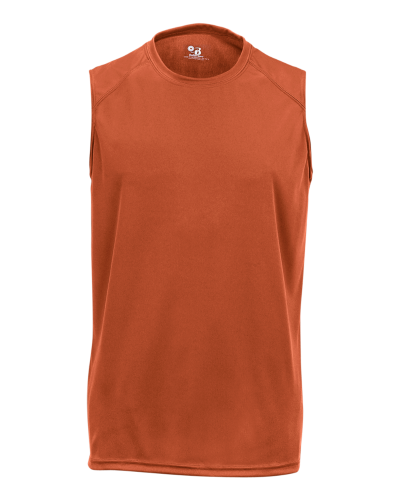 Burnt Orange Core Sleeveless Tee by Badger Sport - Tees-N-Textiles